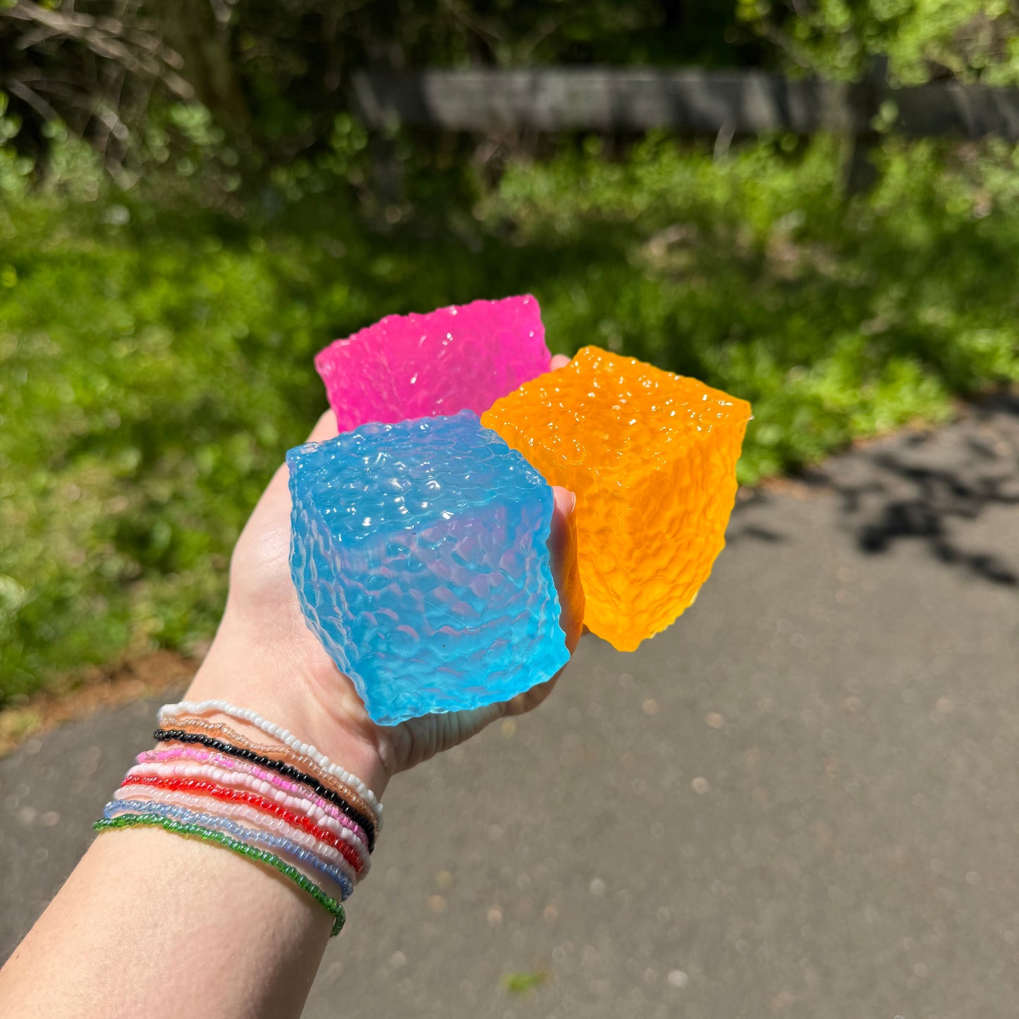 Squishy Toy - Bumpy Cube