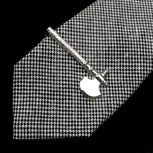 1 Piece Stainless Tie Clips Scissors Owl Shaped Unique Simple Tie Clip For Men Vintage Tie Bar Clip Men's Daily Tie Clip Accessories Stainless Steel Fashion Business Necktie Clips Elegant Mens Gift