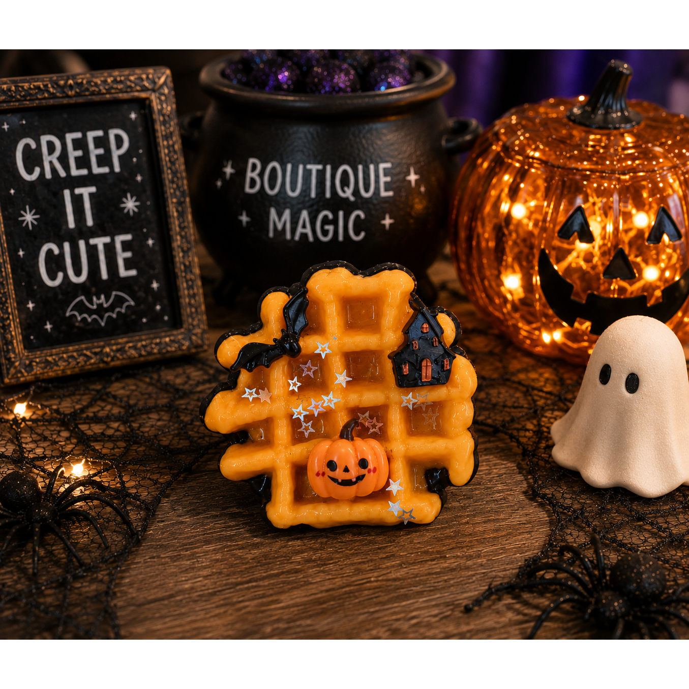 Ready to Ship | Halloween Waffle