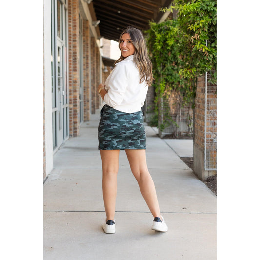 Ready to Ship | The Kai - CAMO Jogger Skirt
