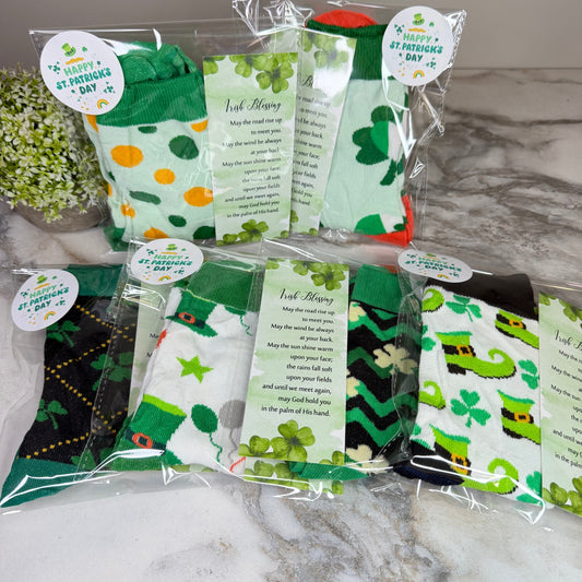 Bundled Set - Socks, St. Patrickโs Day