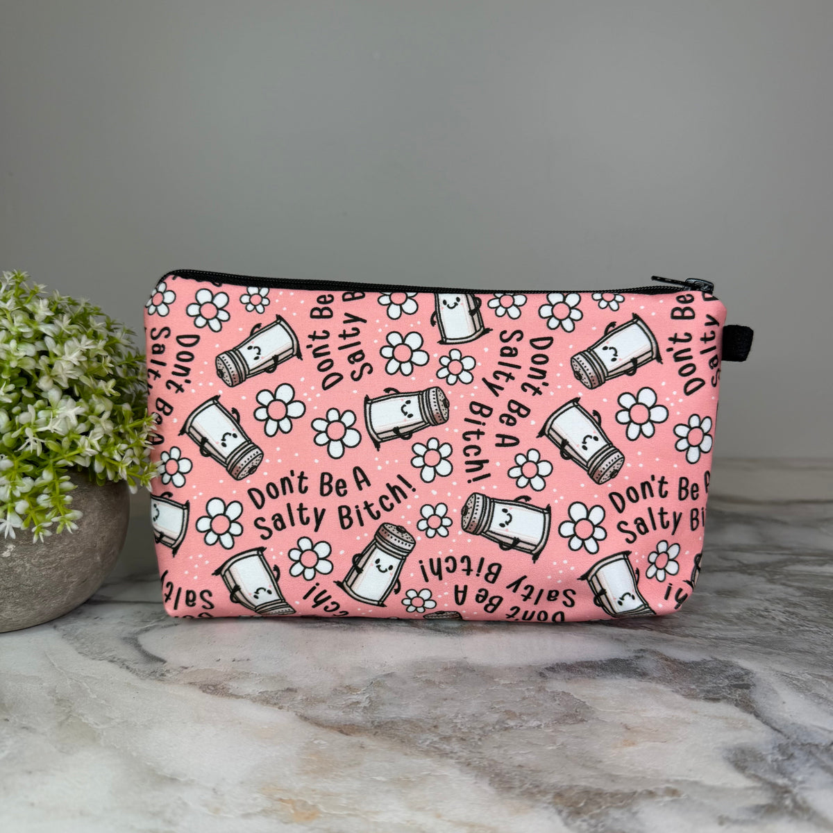 Pouch - Humor Adult, Salty Bitch Pink