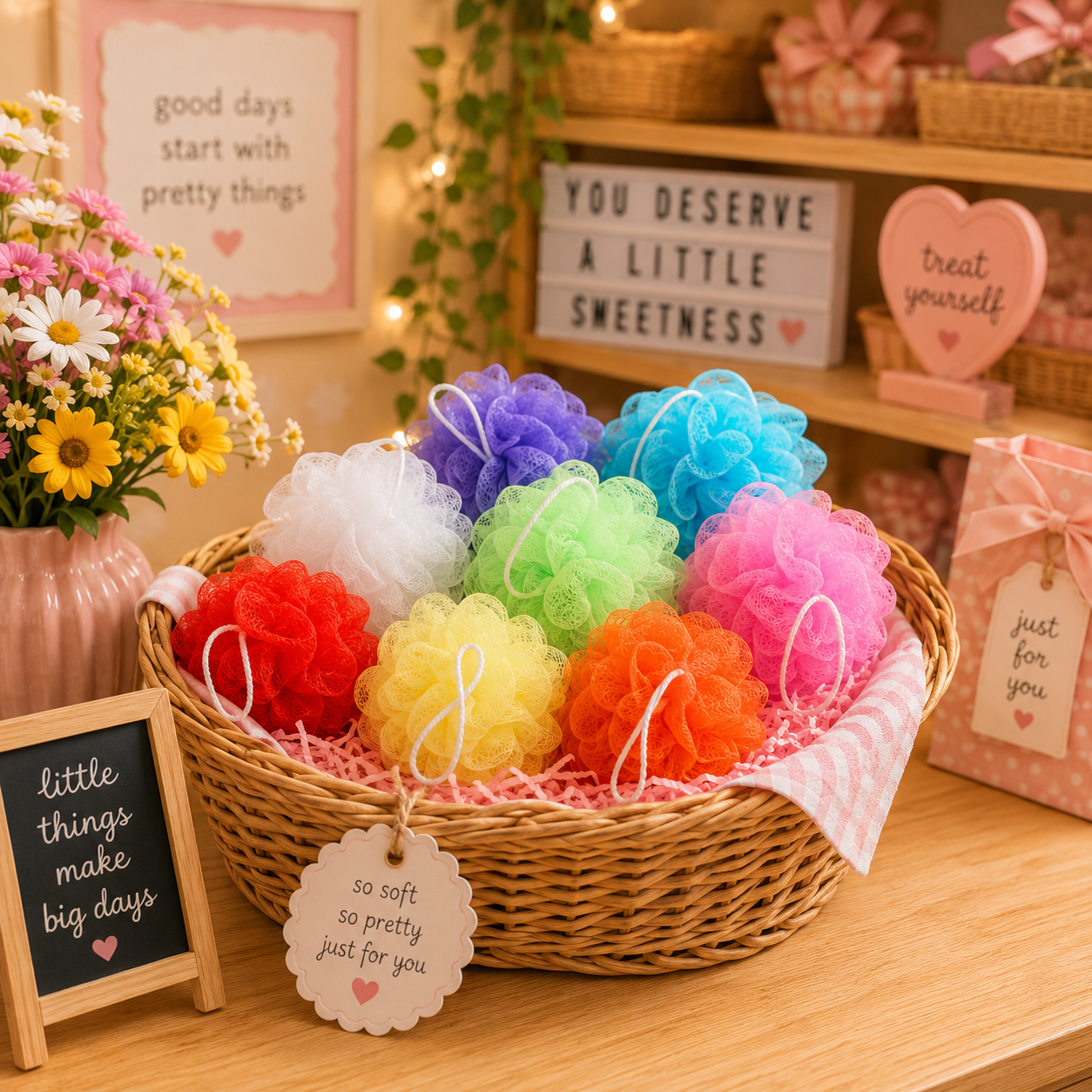 Ready to Ship | Loofahs