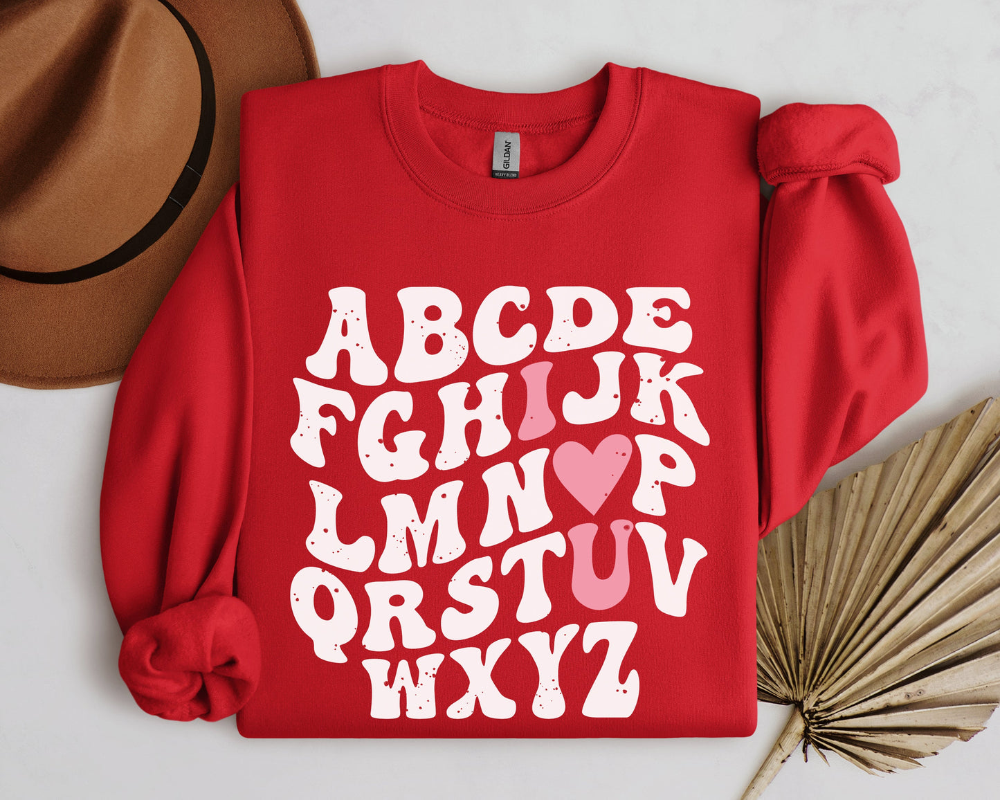 ABC I Heart U Sweatshirt