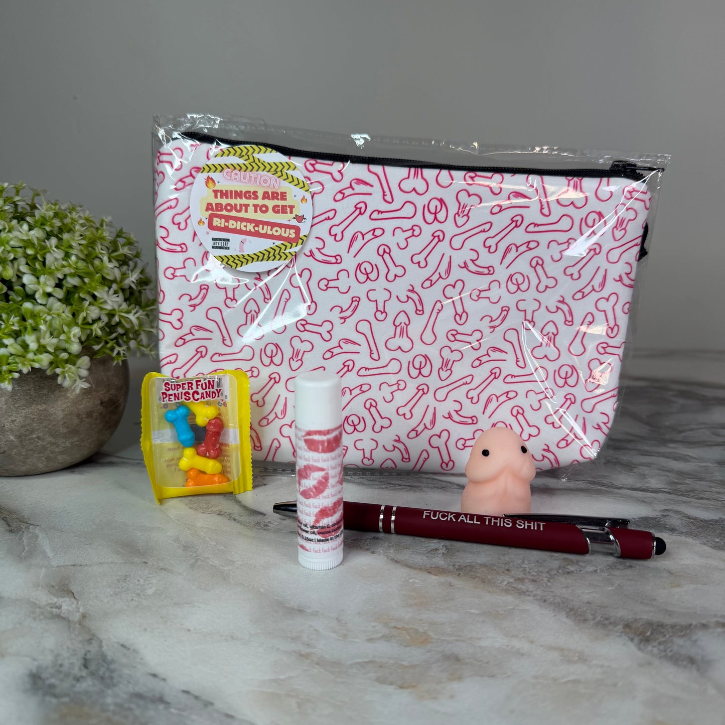 Bundled Set - Adult, Pink Penis