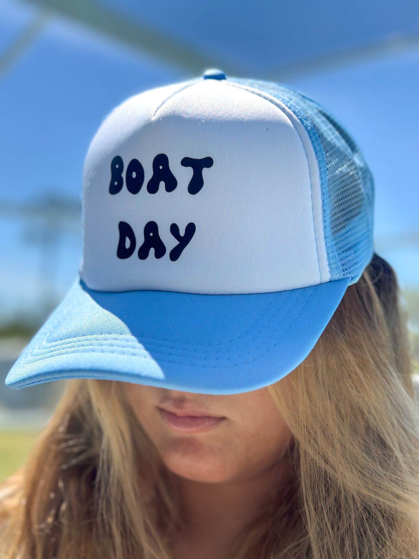 Value Foam Trucker Hat "Boat Day"