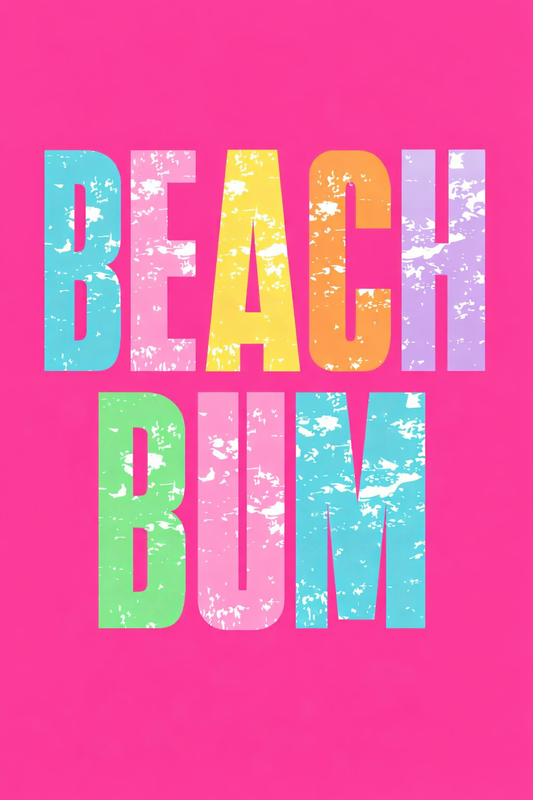 Ready to Ship | Beach Bum Blanket - Hot Pink