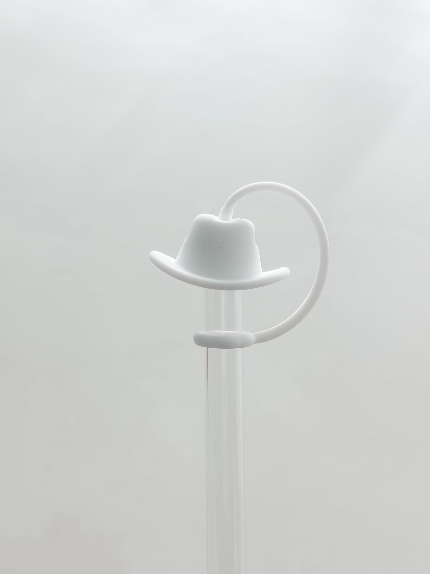 Straw Cover 10MM "White Hat"