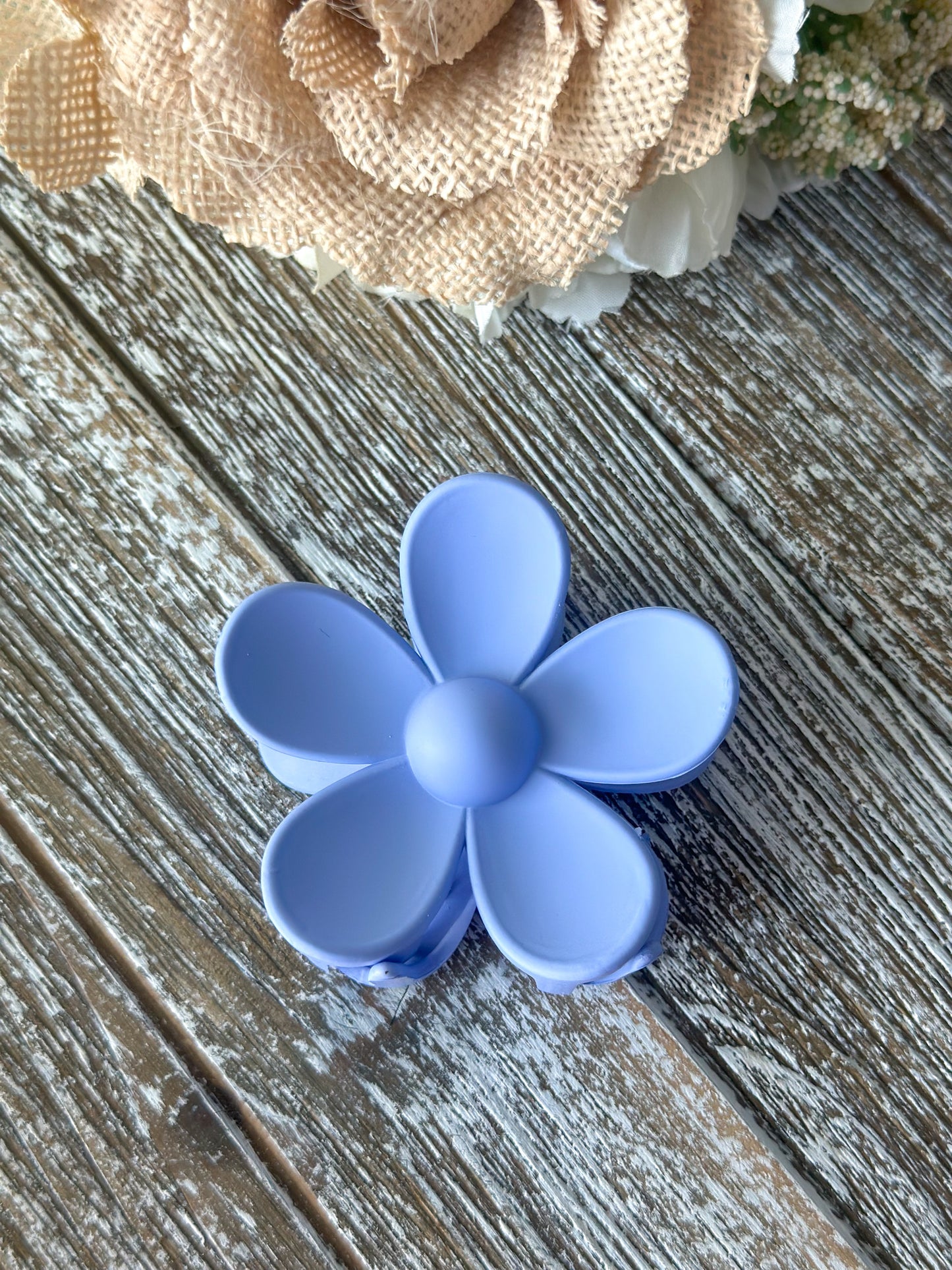 Flower Power "Lavendar" Hair Clip