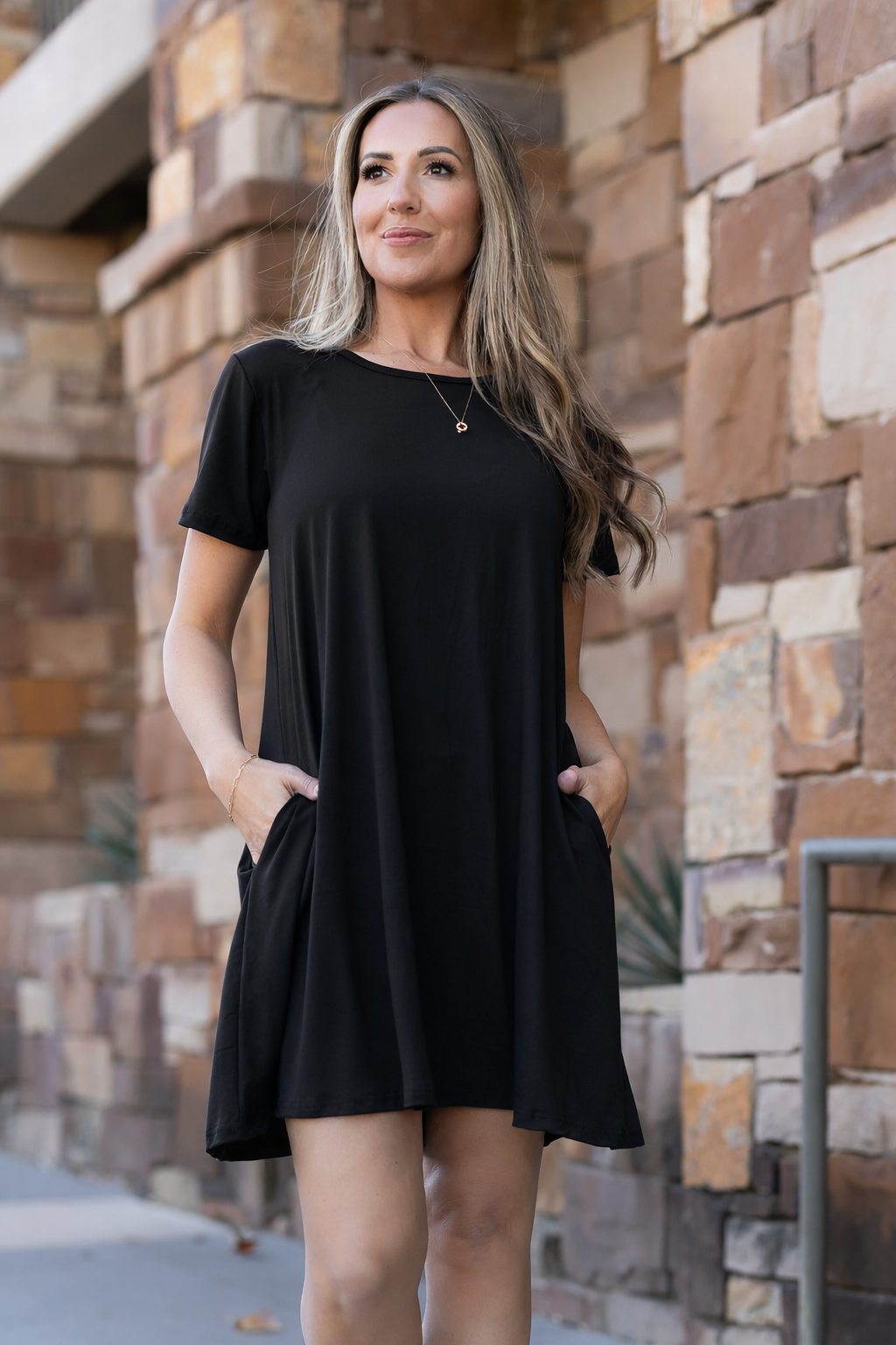PreOrder | The Iris - Black Swing Dress