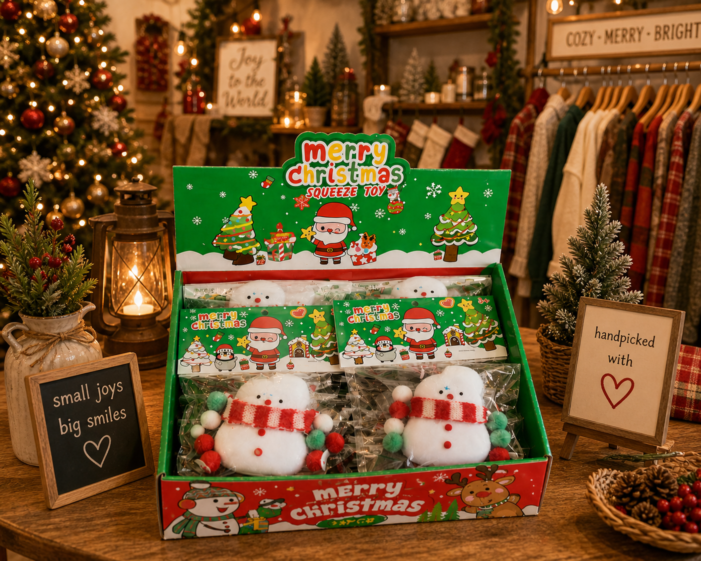 PreOrder - Snowman MINI Squishy
