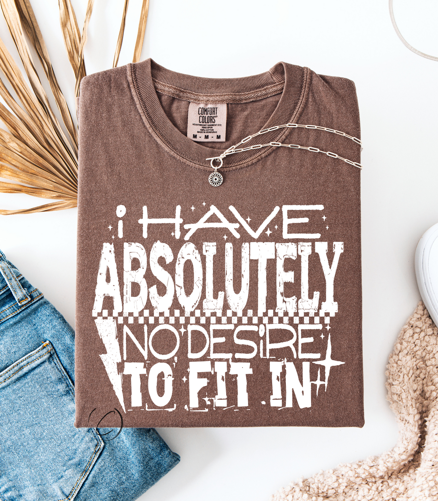No Desire To Fit In Graphic Tee