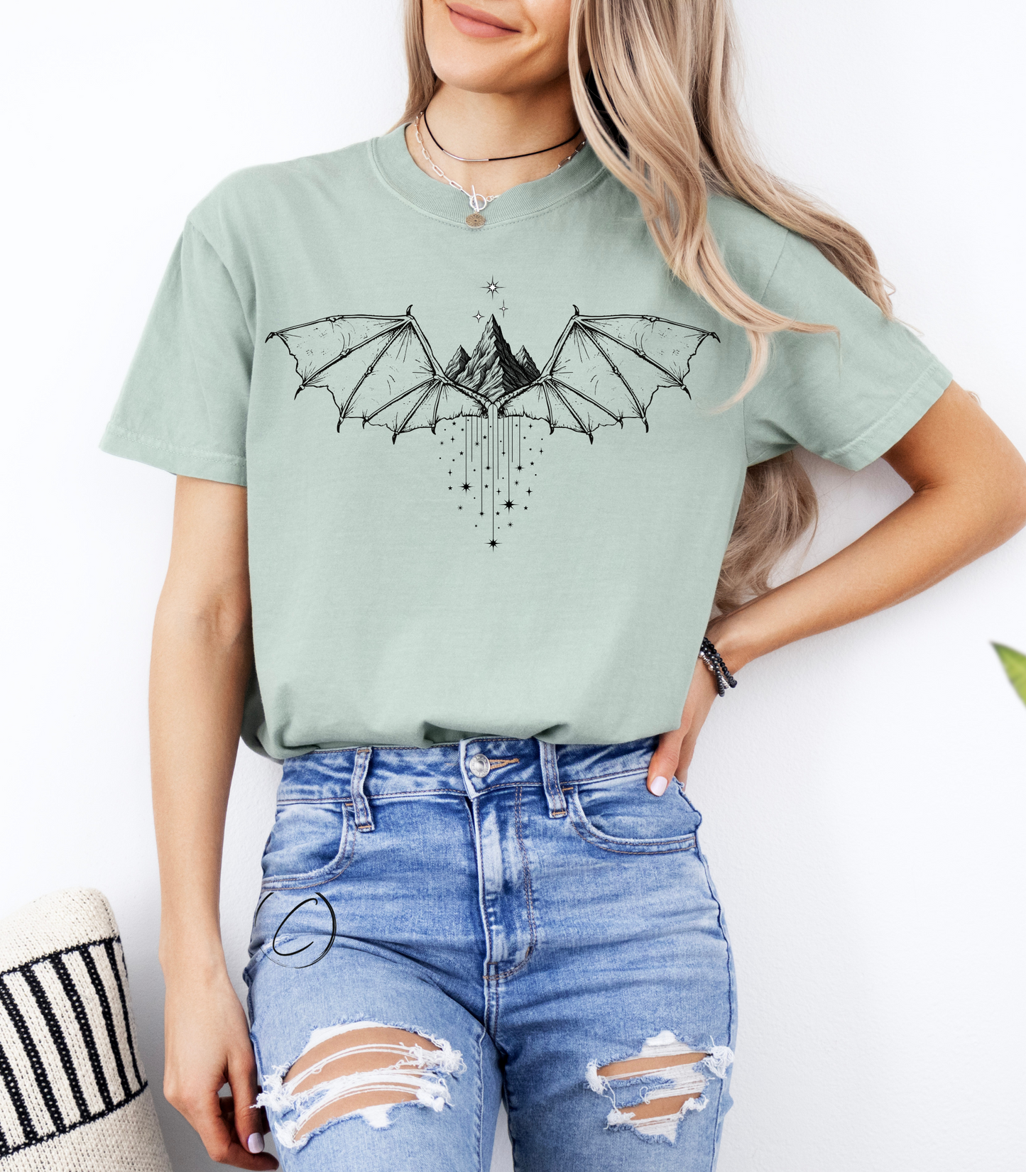 Bat Wings Graphic Tee