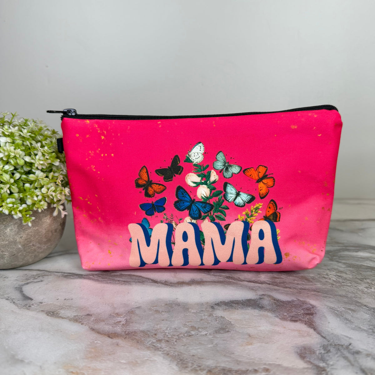 Pouch - Mom Mama Butterfly