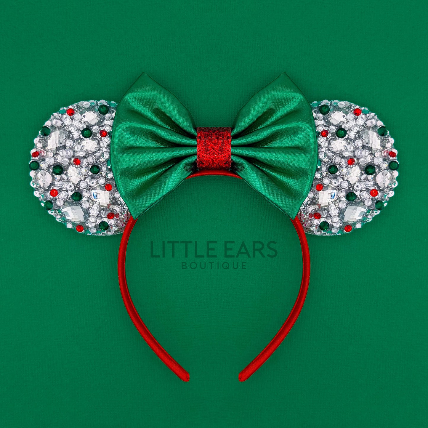 Christmas Sparkle Mickey Ears