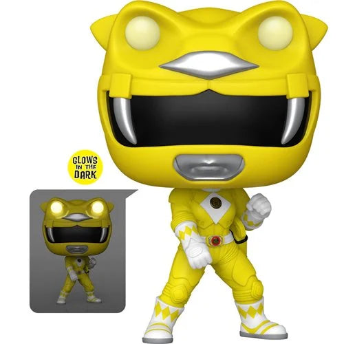 Mighty Morphin Power Rangers: The Movie Yellow Ranger Glow-in-the-Dark Funko Pop! Vinyl Figure #1781