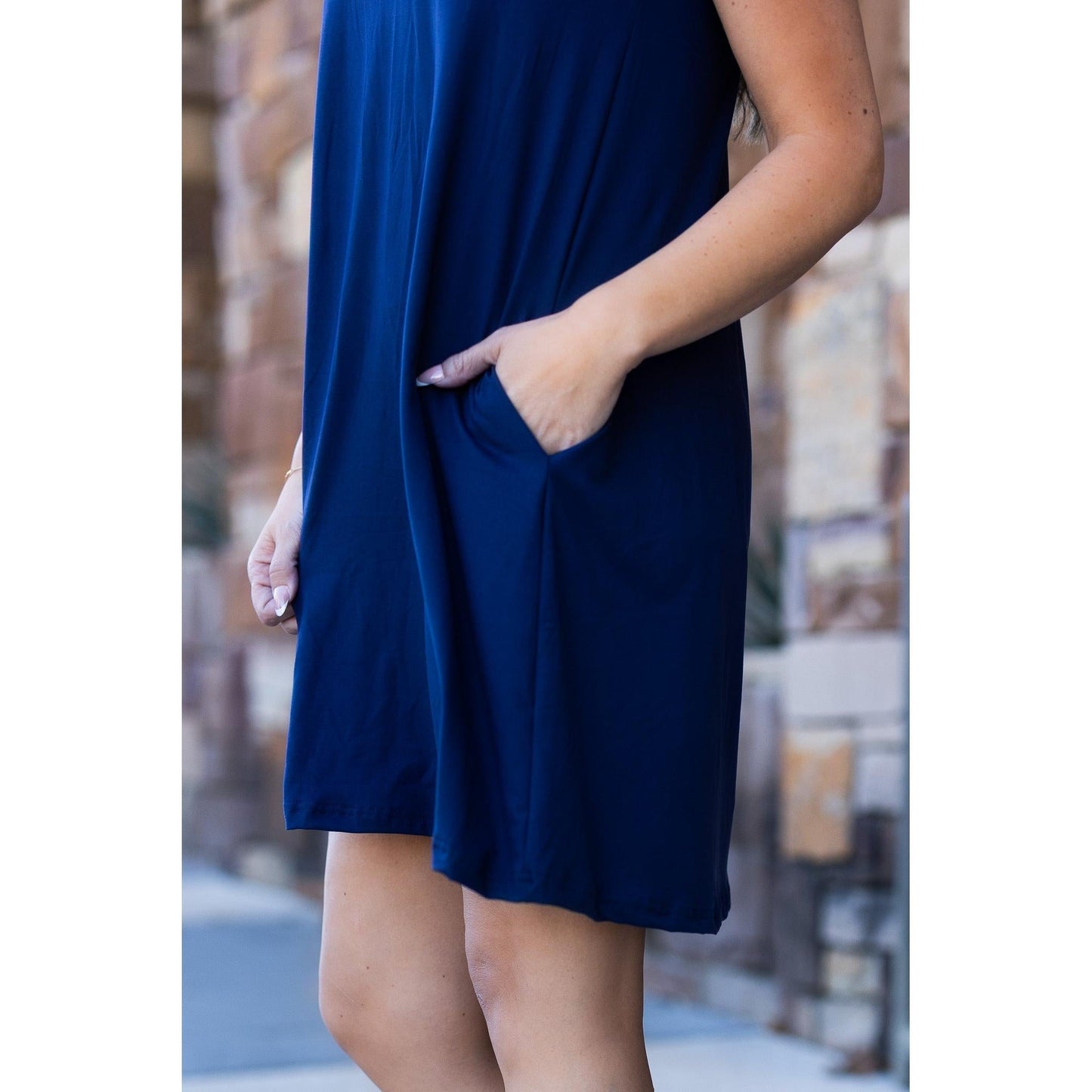 PreOrder | The Kacey - Navy Swing Dress