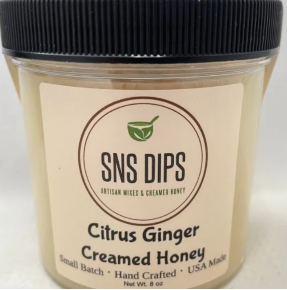CITRUS GINGER CREAMED HONEY