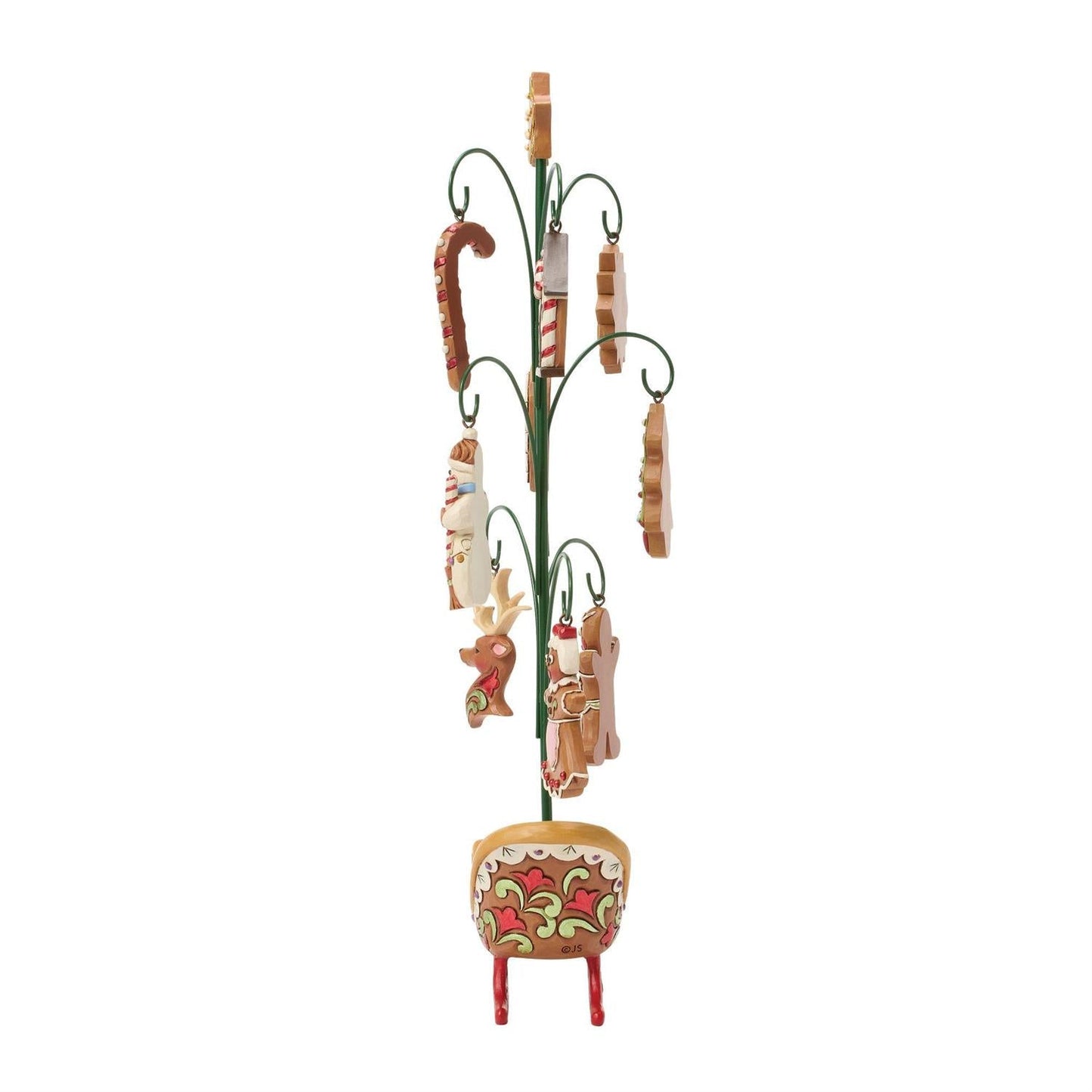 Gingerbread Tree With Cookie Ornaments