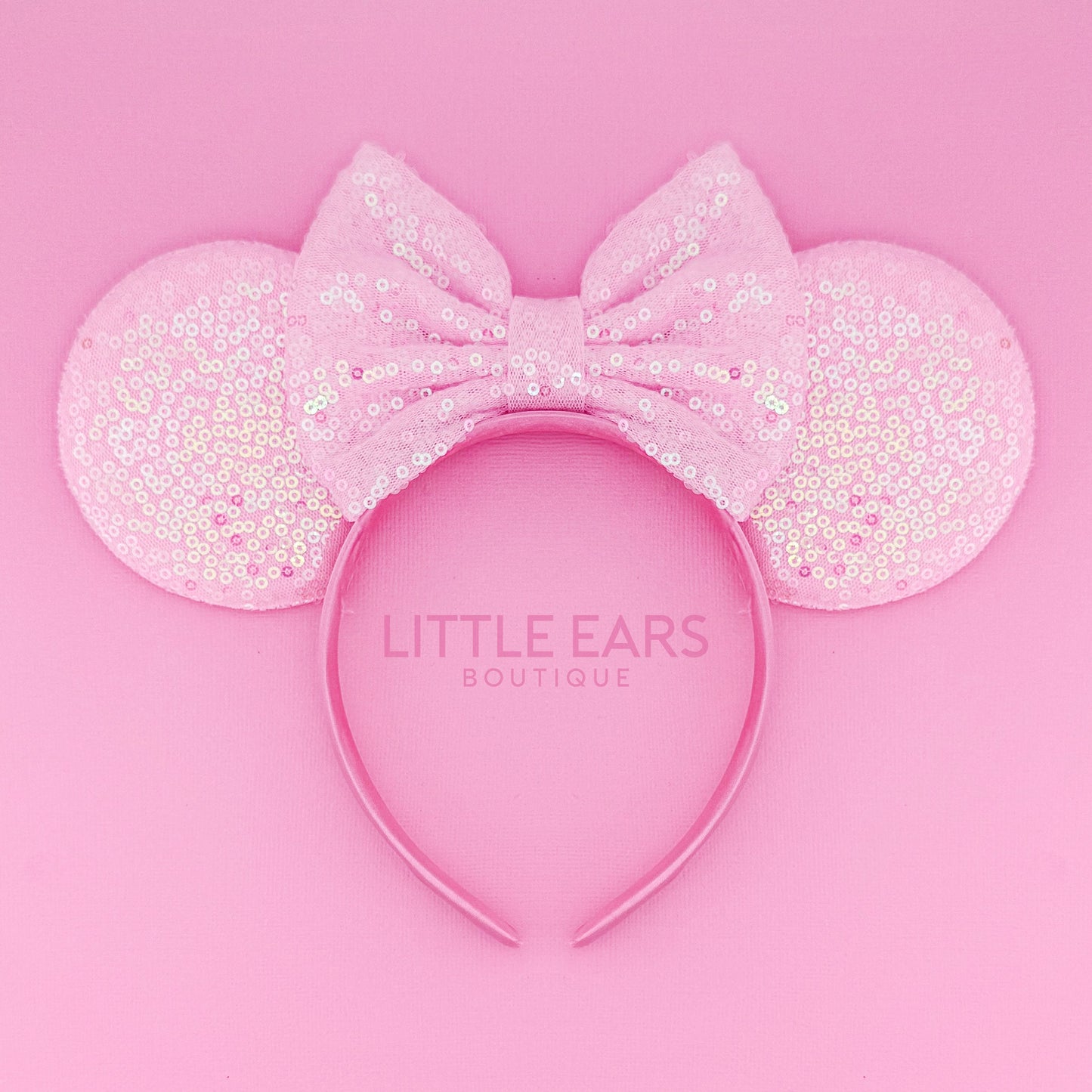 Pastel Pink Mickey Ears