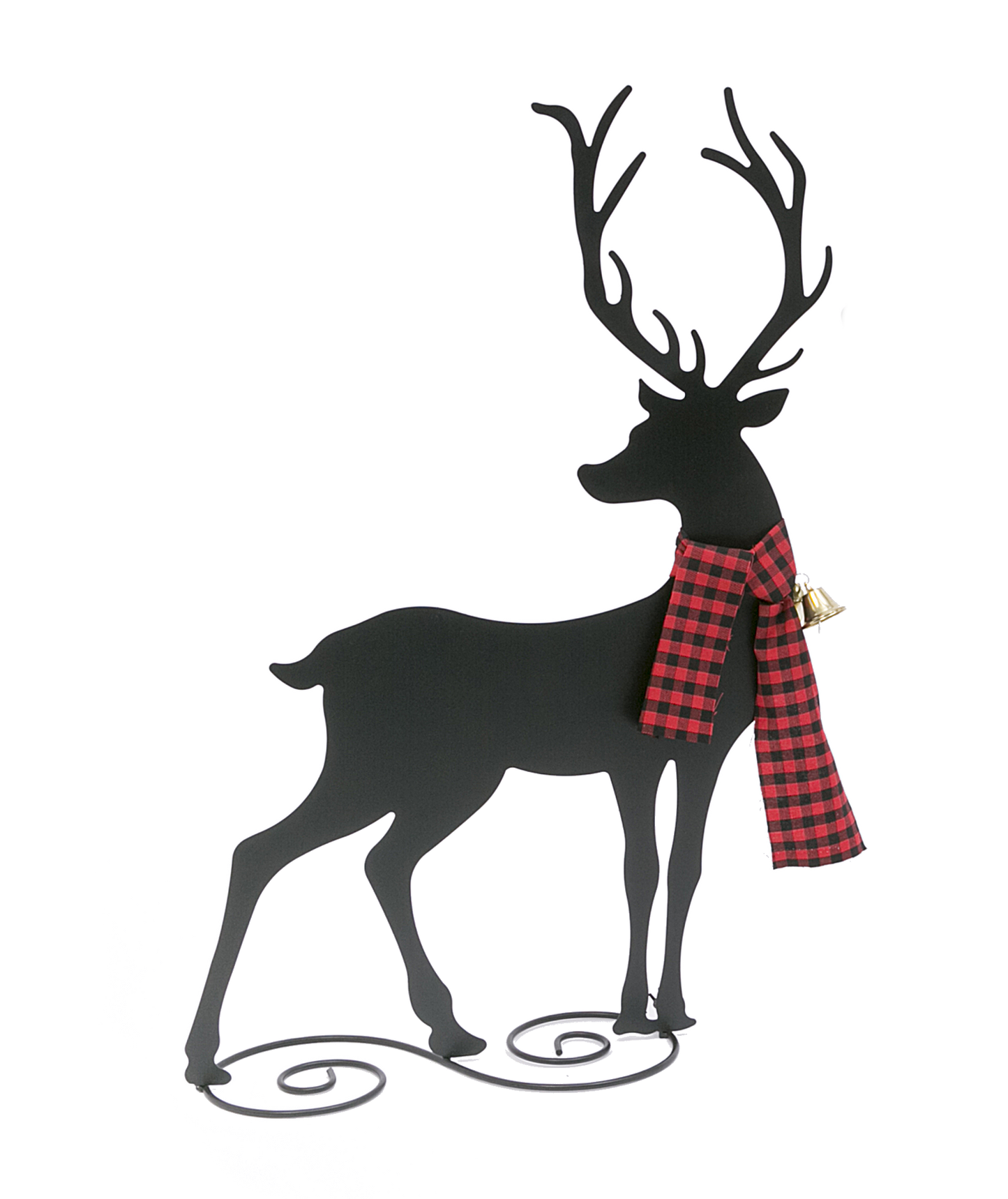 Metal Reindeer Silhouette - Looking Back