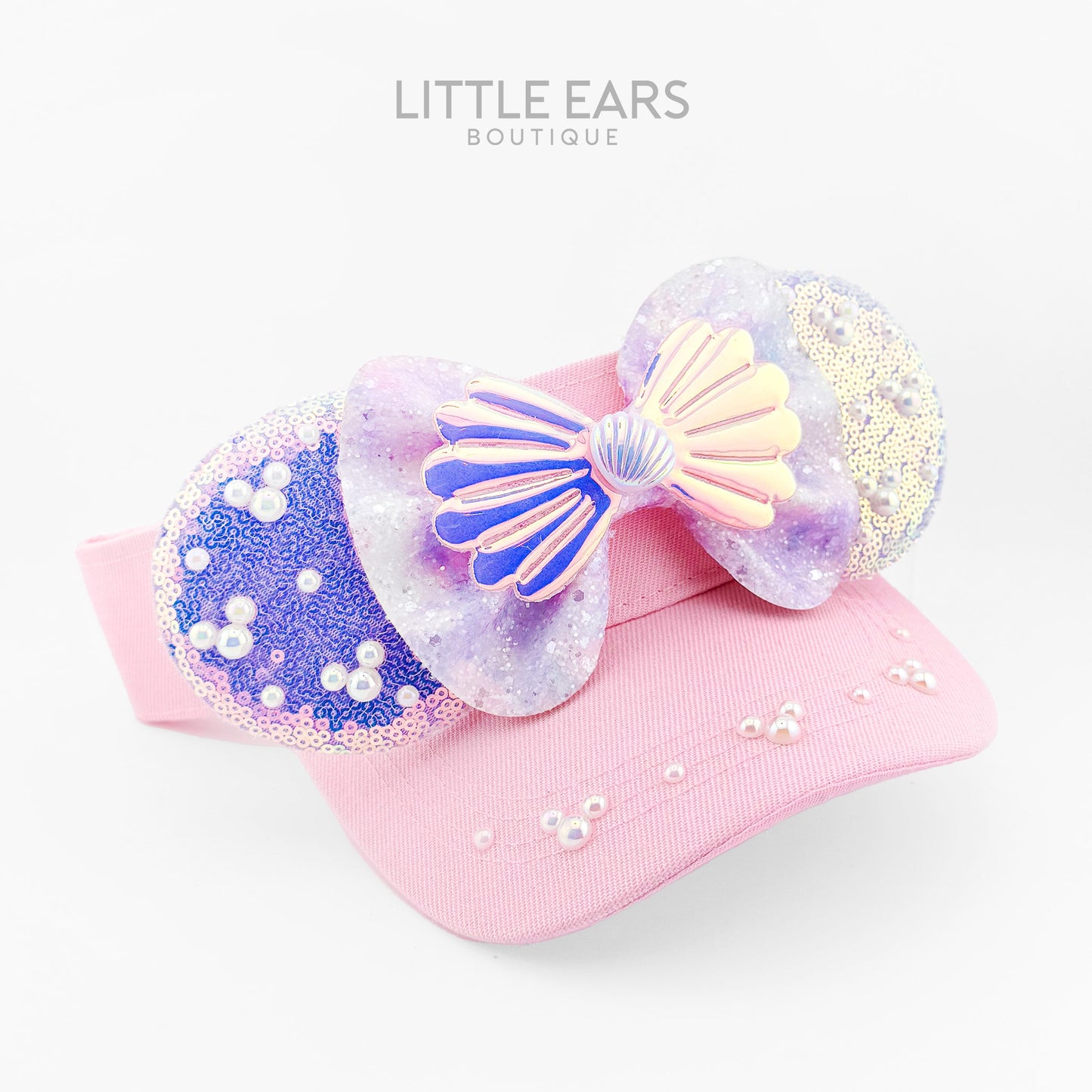 Ariel Shells Mickey Visor