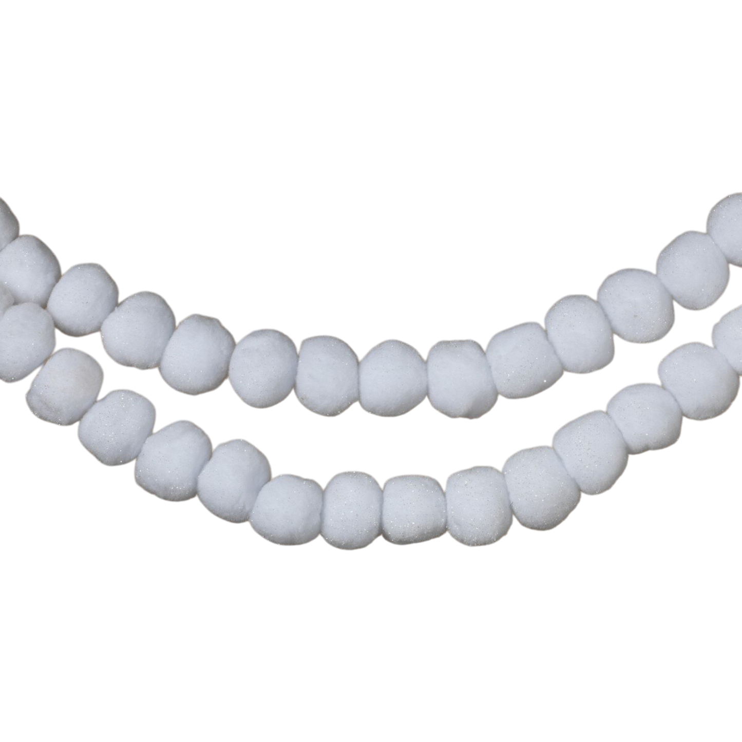 Snowball Garland - 72 Inches Long