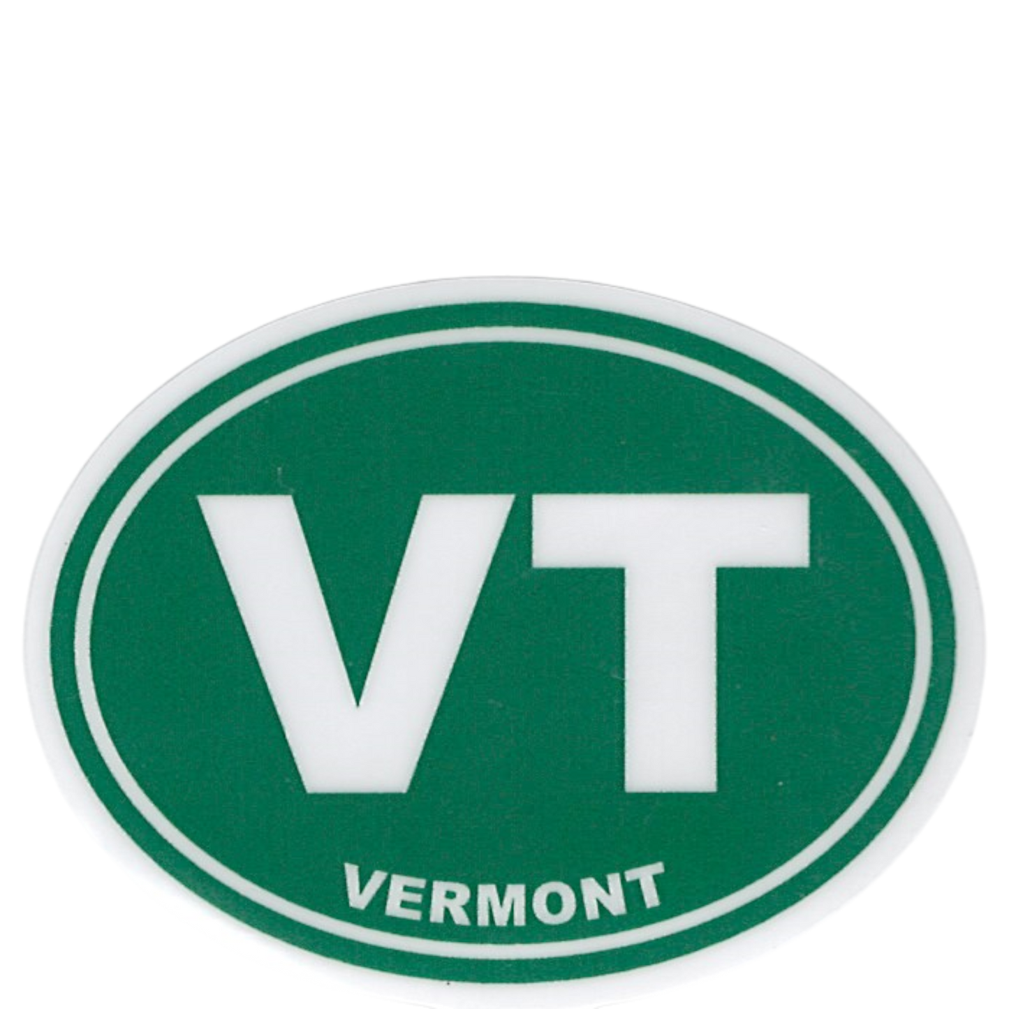 Small Vinyl Sticker - Vermont Green Euro