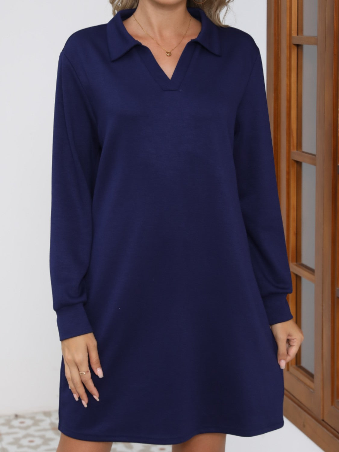 Elegant Long Sleeve Stretchy Dress Casual & Formal Dresses for Women