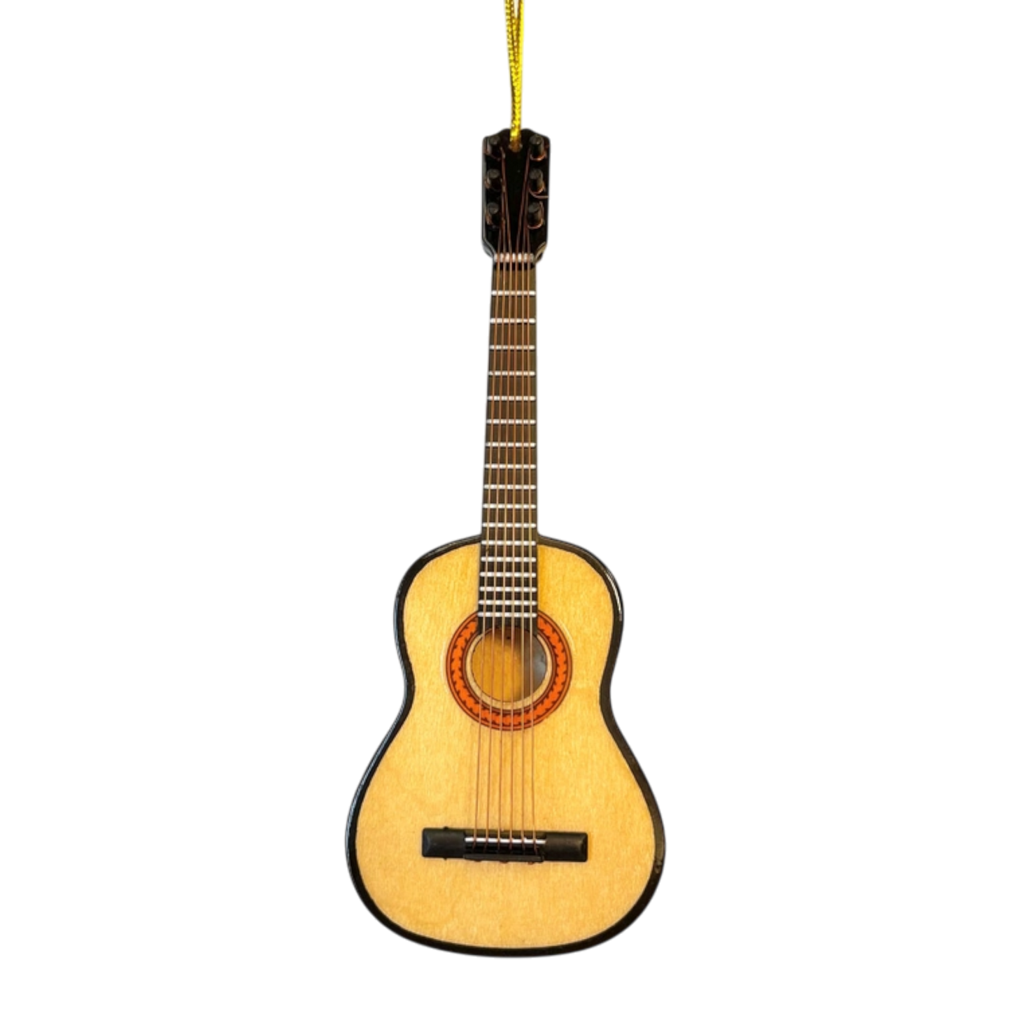 Steel String Wood Guitar Ornament