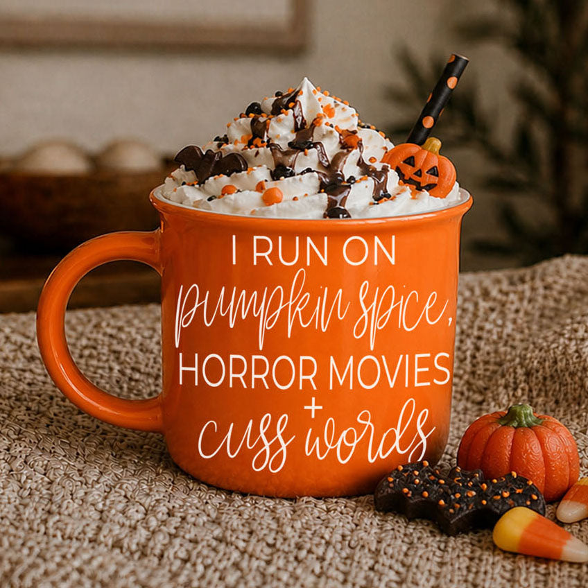 Pumpkin + Horror Mug