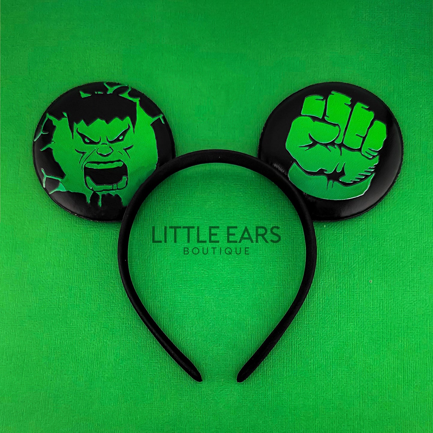 Hulk Mickey Ears for Men