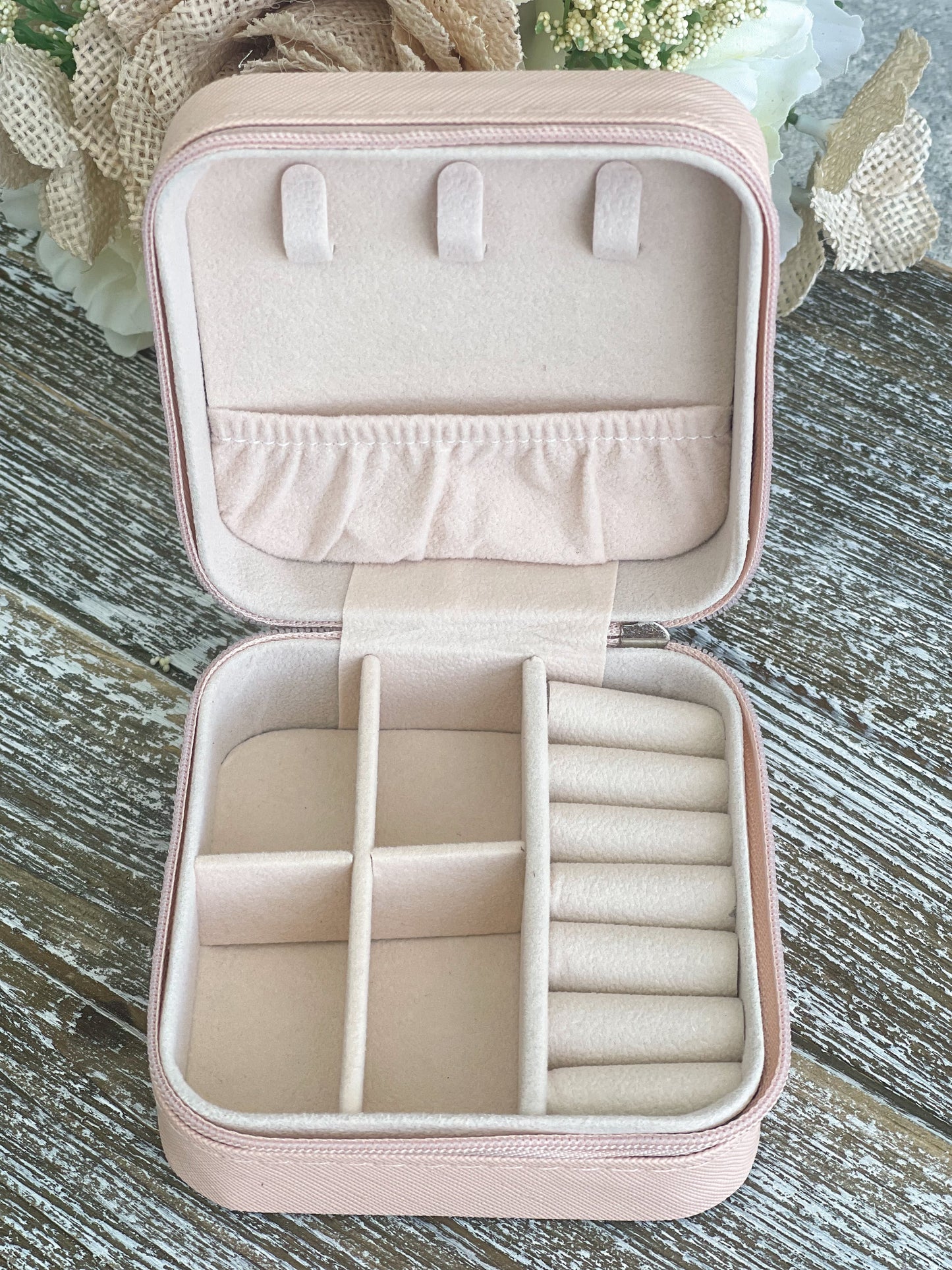 Travel Jewelry Box "Pink"