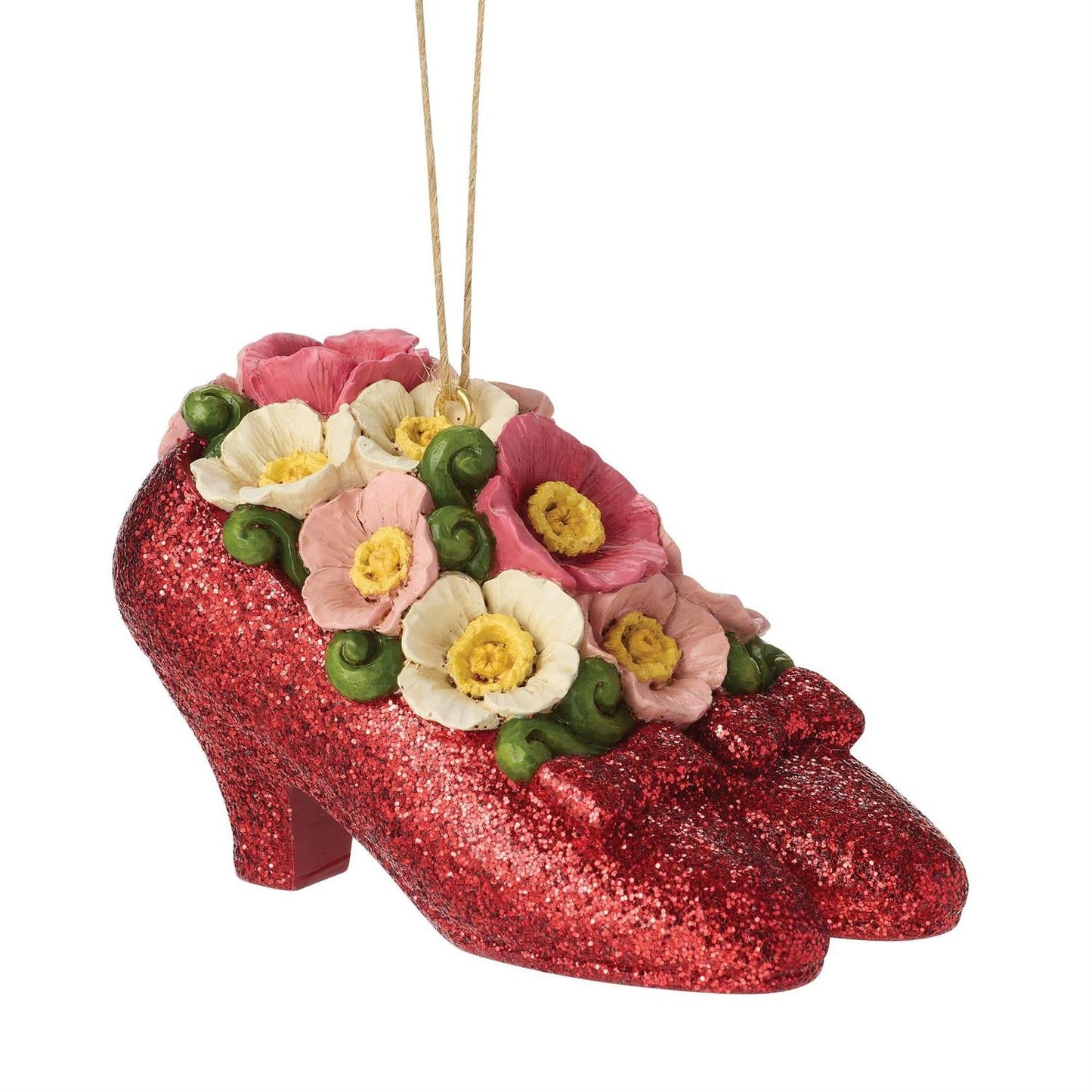 Dorothy's Ruby Slippers in Full Bloom - Ornament