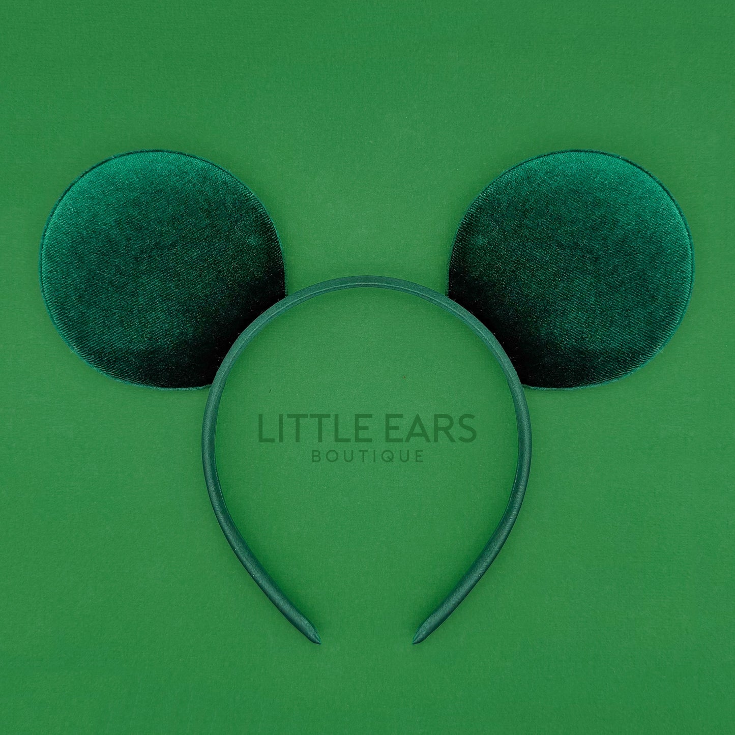Forest Velvet Mickey Ears for Men