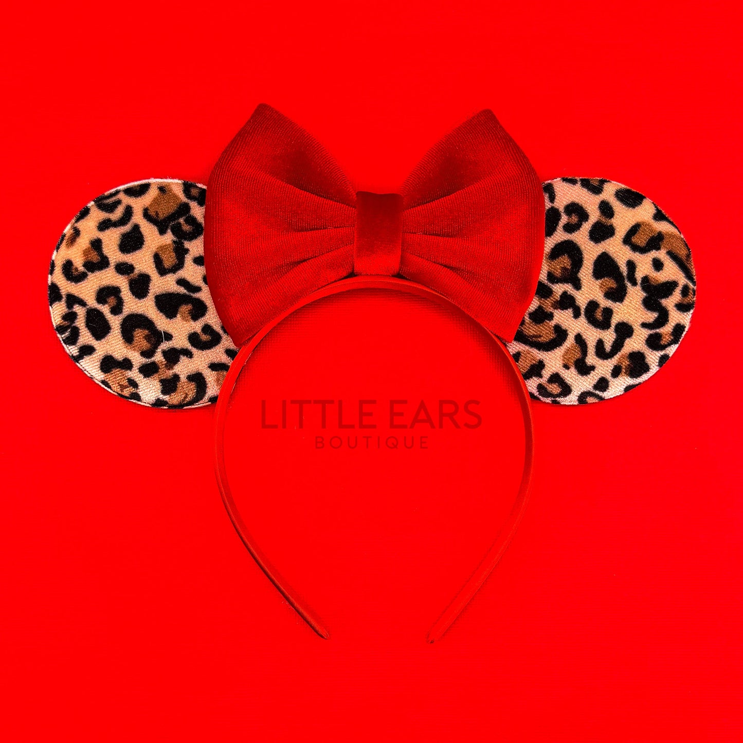 Safari & Red Velvet Mickey Ears