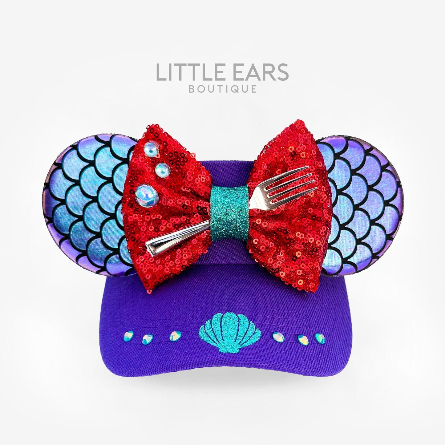 Little Mermaid Mickey Visor