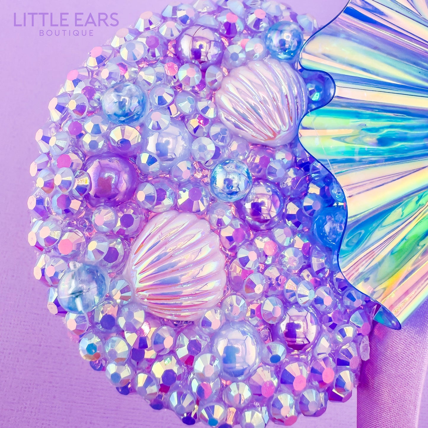 Little Mermaid Sparkle Mickey Ears