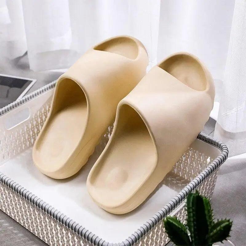 Modern Thick Soft Slippers Classic Non-slip Flip Flops Spa Slippers Indoor Outdoor Summer Unisex Flip Flops