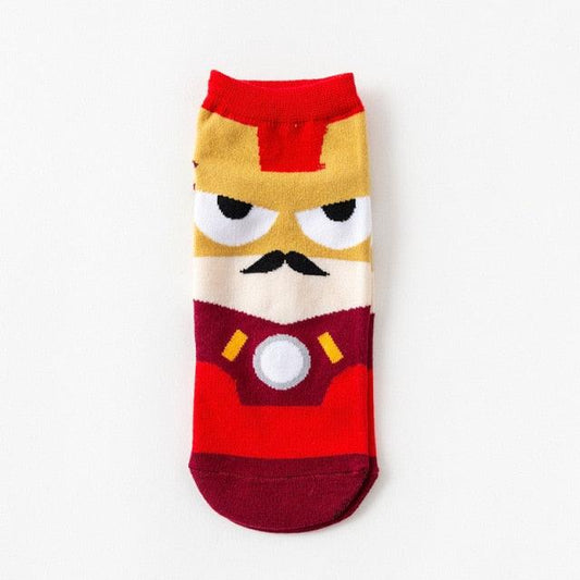 Unix Socks for Women's Pure Cotton Candy-Colored Cartoon Short Socks Heart Casual Animal Funny Socks Cute Short Fun Boat Socks For Men And Women