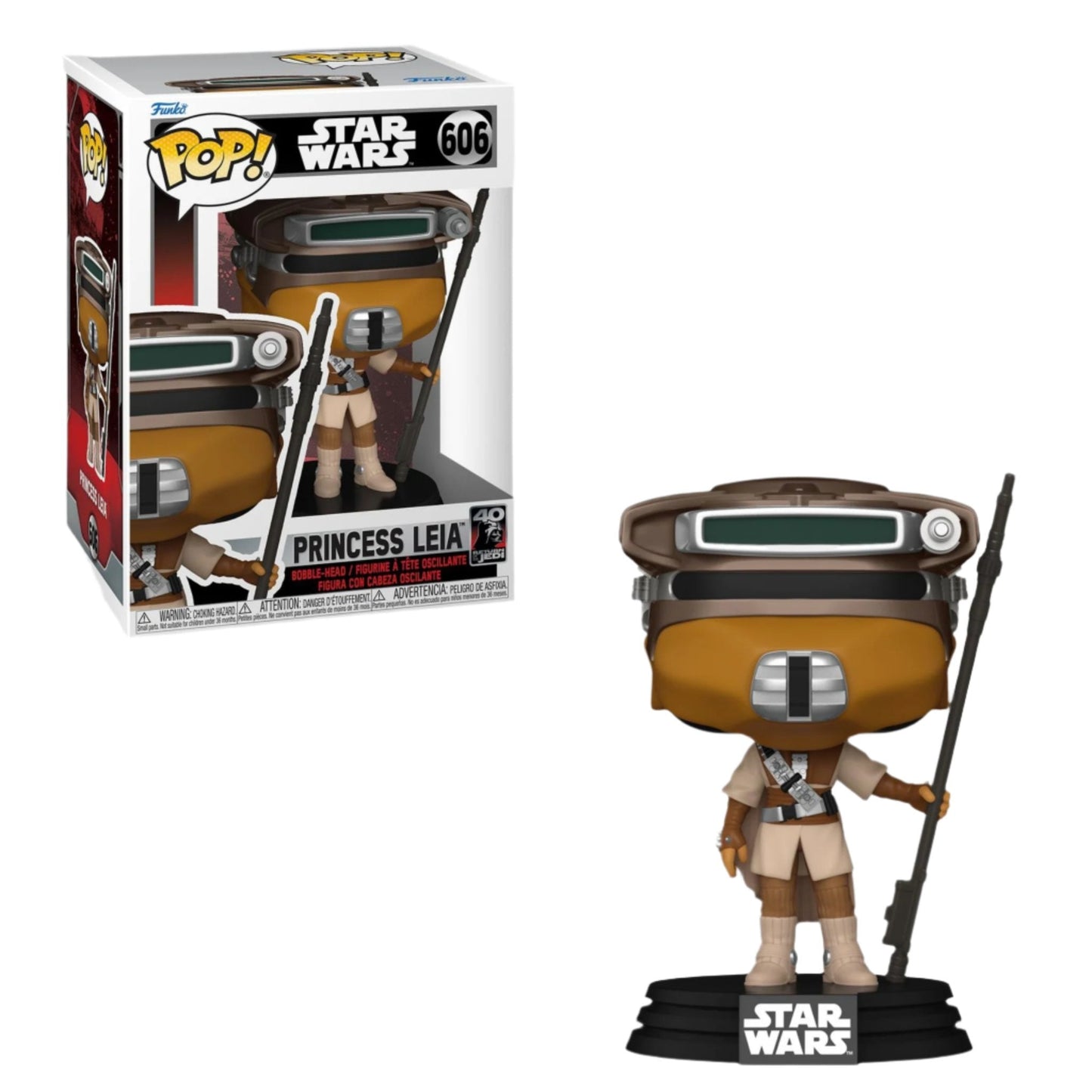 Star Wars Princess Leia Boushh Return of the Jedi 40th Anniversary Funko Pop! #606