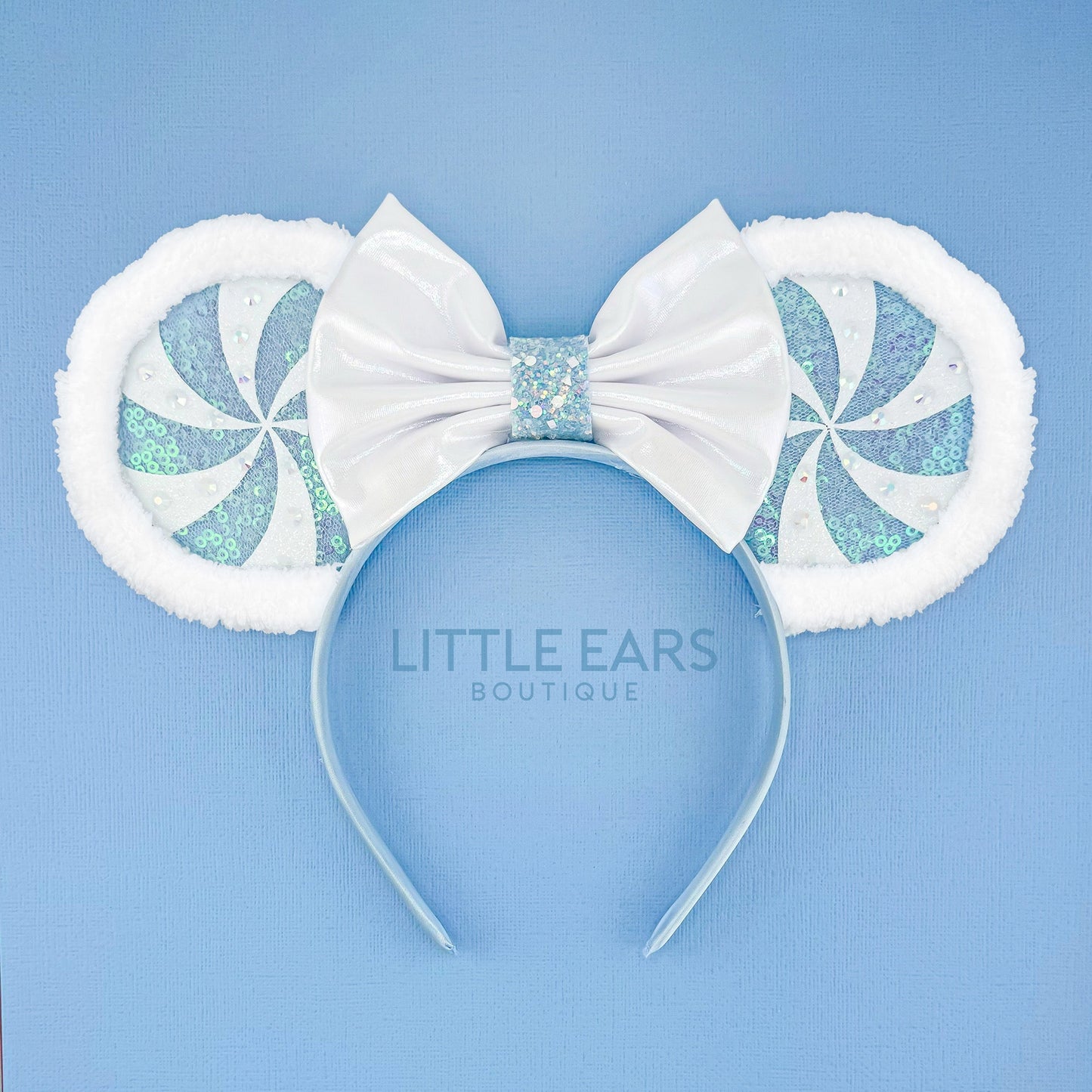 Red Candycane Mickey Ears