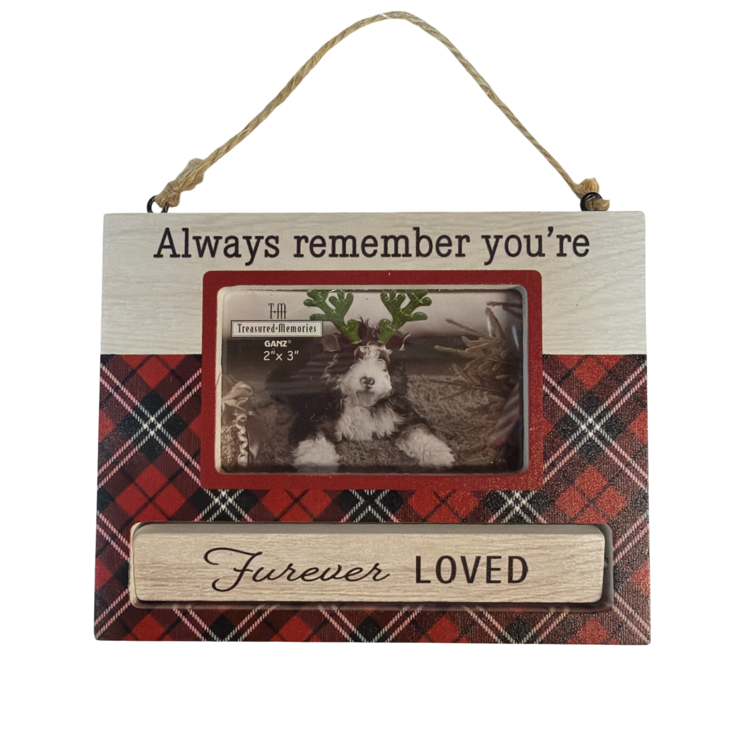 Pet Photo Frame Ornament - Always Remember