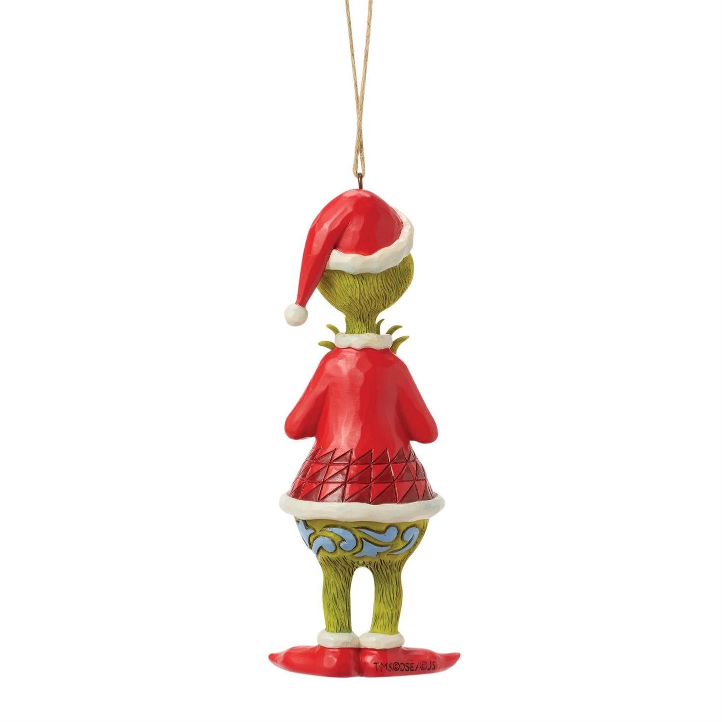 Grinch with Heart Hands Ornament