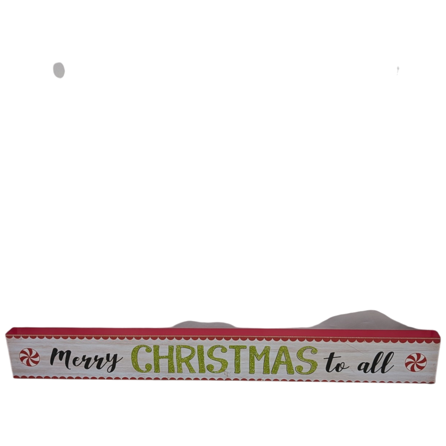 Merry Christmas to All - Tabletop Shelf Sitter