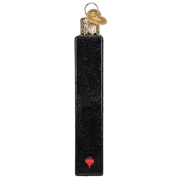 Magic The Gathering Black Lotus Card Glass Ornament