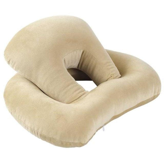 U-Shaped Desk Nap Pillow Neck Supporter Seat Cushion Headrest Travel Airplane Nap Pad with Arm Rest Travel Pillow for Neck and Head Comfort for Airplane Car and Desk Memory Foam Neck Pillow, Travel Pillow for Airplanes Car Camping Office School