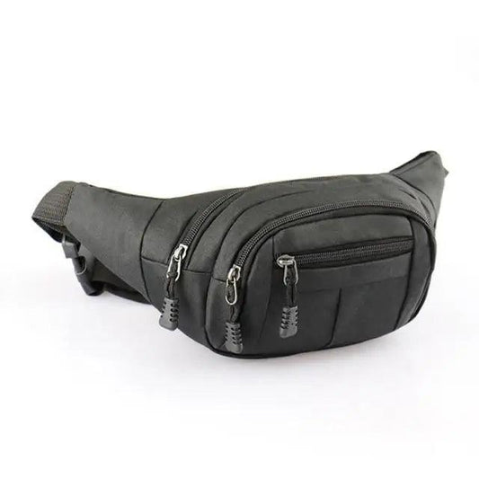 Unisex Casual Chest Belt Simple Waist Bag Adjustable Fanny Pack Pouch Outdoors Traveling Bag