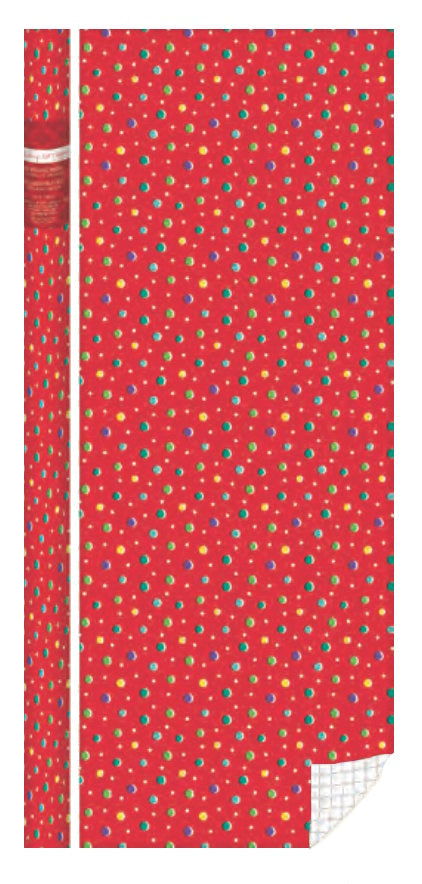 Cheerful Dots Roll Wrap - 30" x 168"