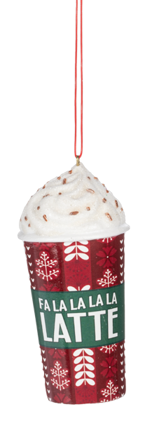 Fa La La Latte Ornament
